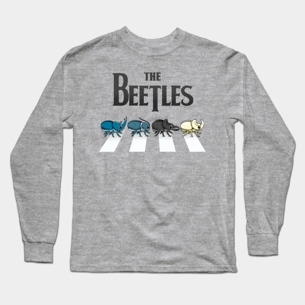 The Beetles Long Sleeve T-Shirt by Vallina84